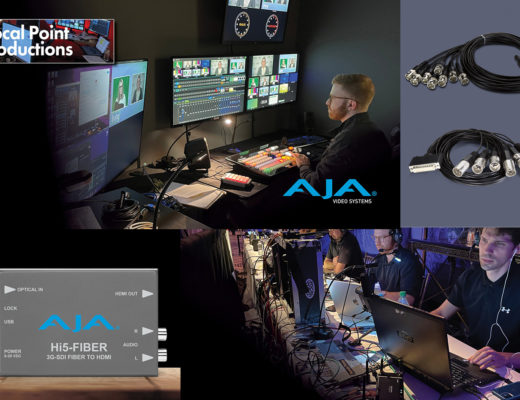 Focal Point Productions’ arsenal of AJA gear and how it is used