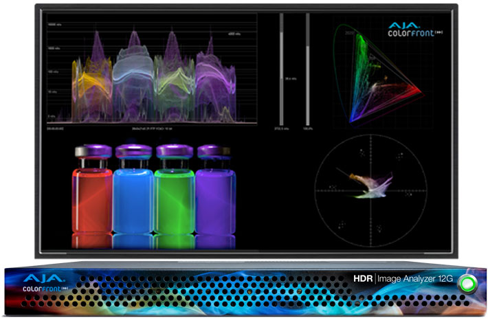 AJA ships HDR Image Analyzer 12G with 8K support