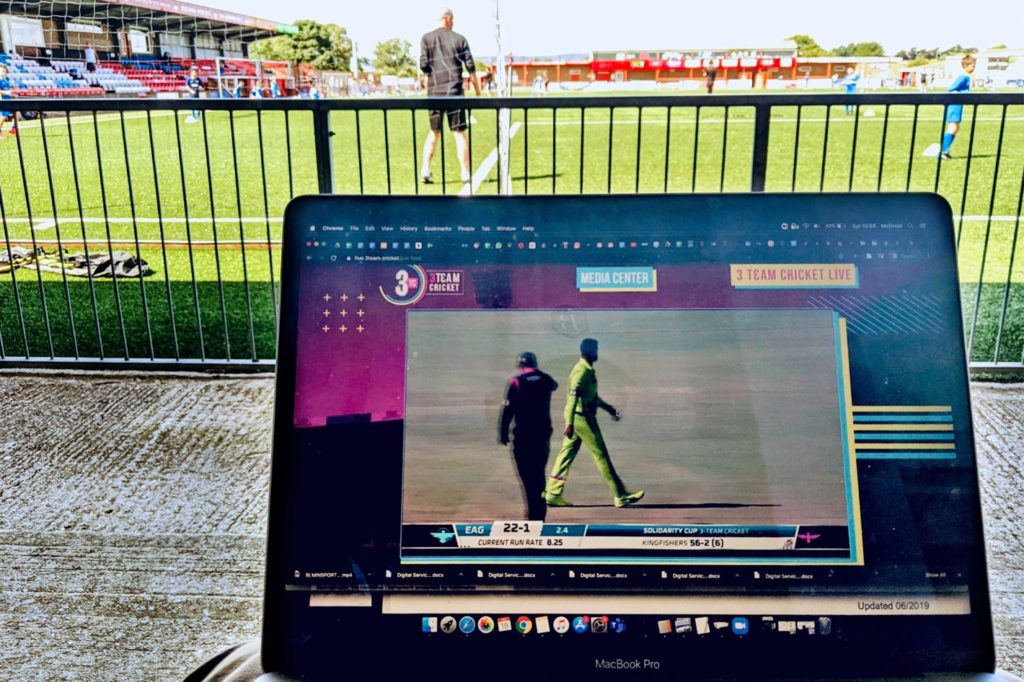 Live streaming sports with AJA HELO