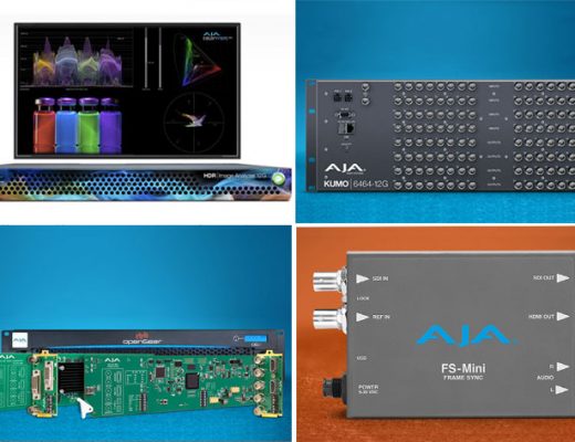 AJA Video System: new products unveiled at IBC 2019