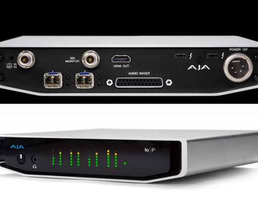 AJA unveils Io IP with Thunderbolt 3