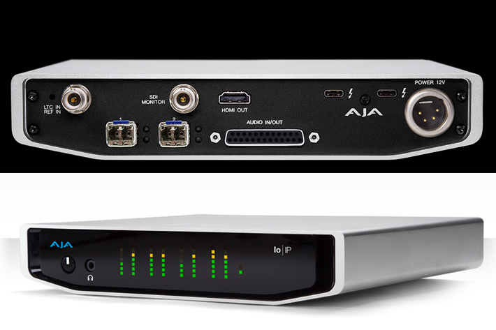 AJA unveils Io IP with Thunderbolt 3