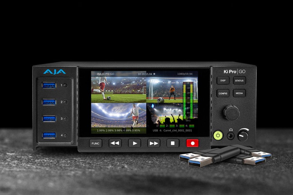 AJA upgrades Ki Pro GO H.264 recorder and player