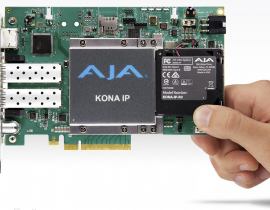 AJA releases software for its products