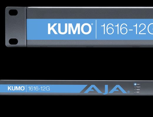 AJA releases KUMO 1616-12G Compact 12G-SDI Router