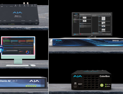 AJA at NAB: groundbreaking solutions for M&E and proAV industries