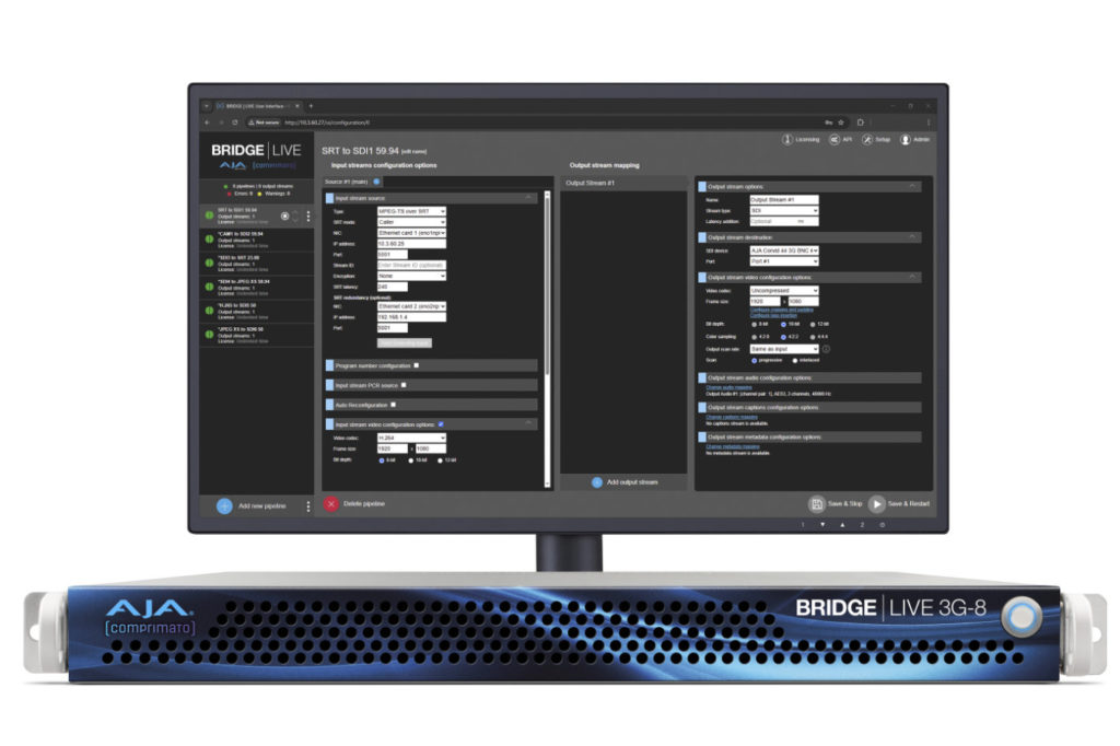 AJA debuts IP and 12G-SDI innovations ahead of NAB 2025
