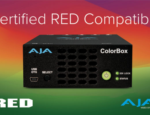 RED-CERTIFICATION for the AJA ColorBox