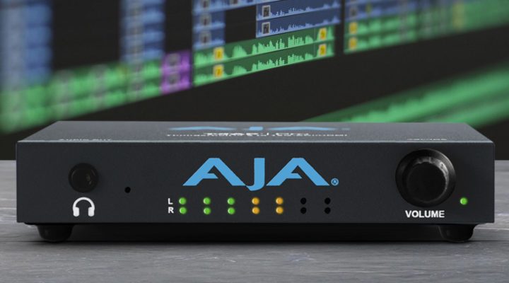 AJA T-TAP Pro: a portable Thunderbolt 3 device for video monitoring