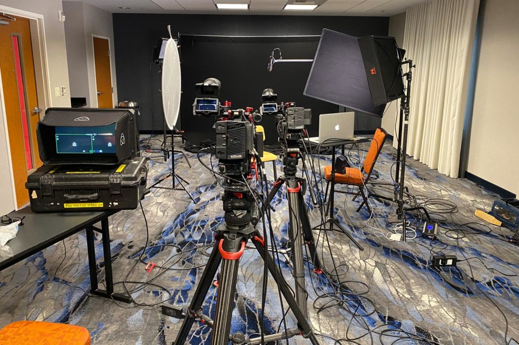 AJA U-TAP, a tool for remote interview production