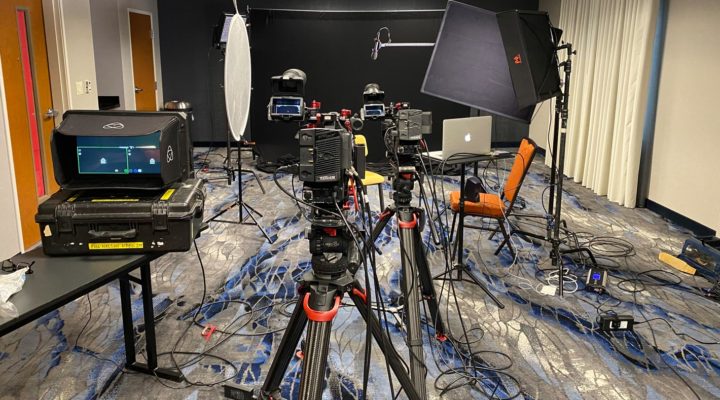 AJA U-TAP, a tool for remote interview production