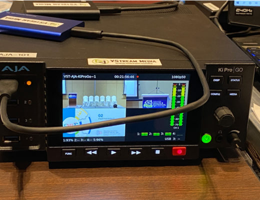 VStream Media optimizes cloud-based remote production with AJA Ki Pro GO
