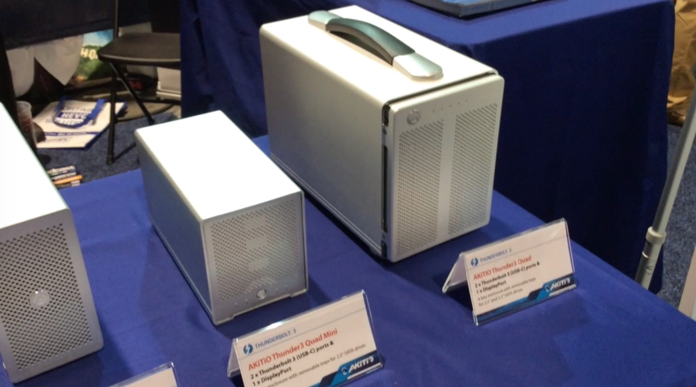 NAB 2016 - AKiTiO and their Thunderbolt 3 Solutions 8