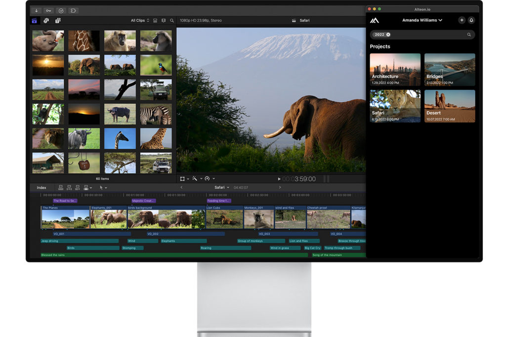 Alteon.io announces workflow extension for Final Cut Pro 