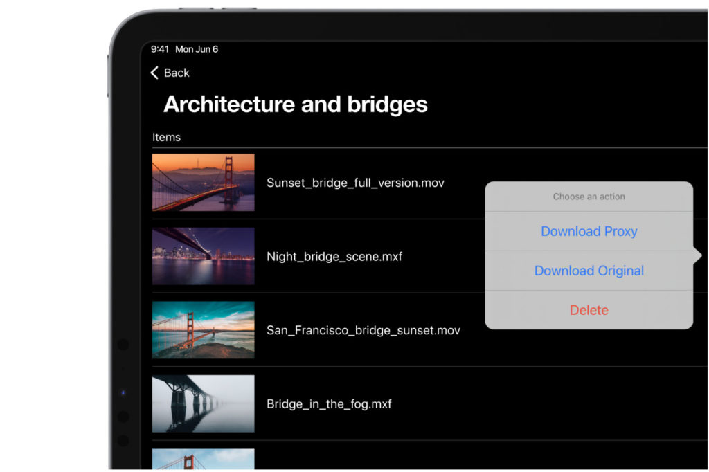 Alteon iPad app: seamlessly connect Final Cut Pro workflows