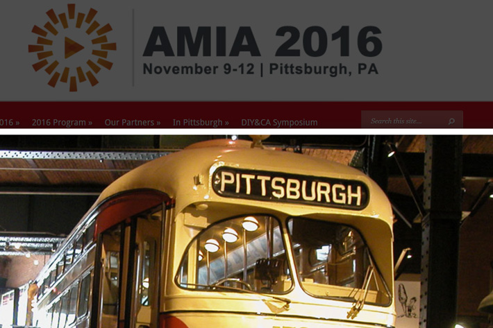 AMIA conference: preservation of film and digital archives