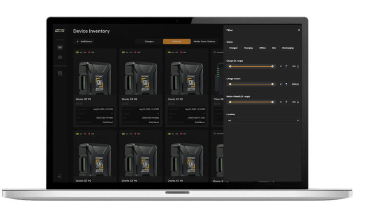 Anton/Bauer launches free cloud platform for battery management