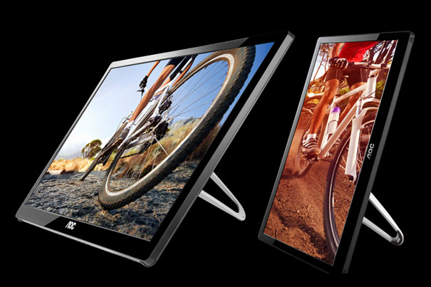 Full HD monitor uses USB for signal and power 6