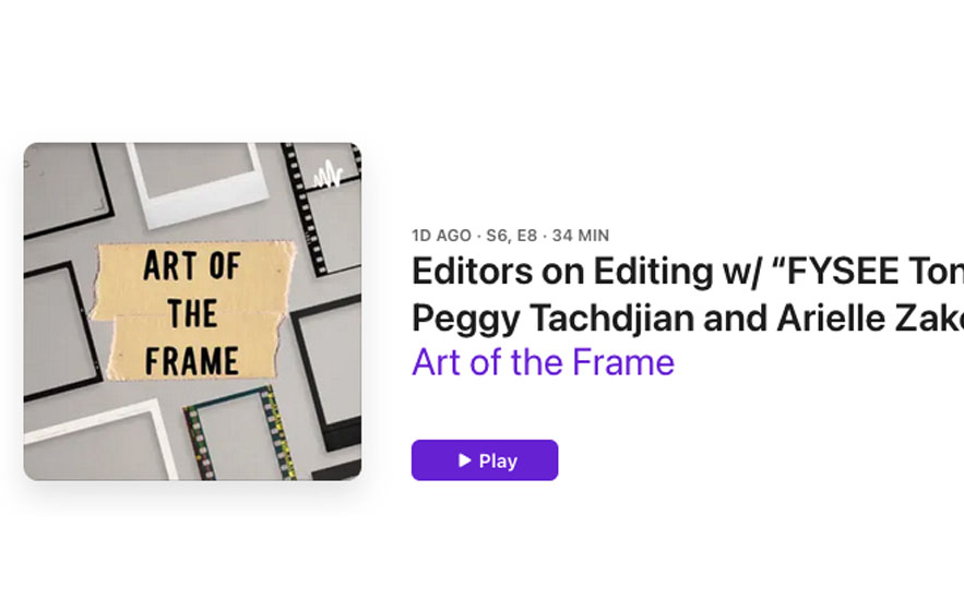 Art of the Frame Podcast: Editors on Editing Roundtable with Nam Na-young, Maura Corey, Peggy Tachdjian and Arielle Zakowski 1