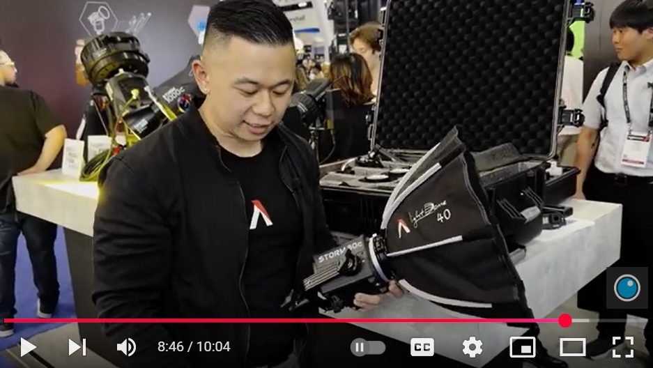 PVC at NAB 2015: Showcasing the Storm XT52 and ADC light kit from Aputure 1