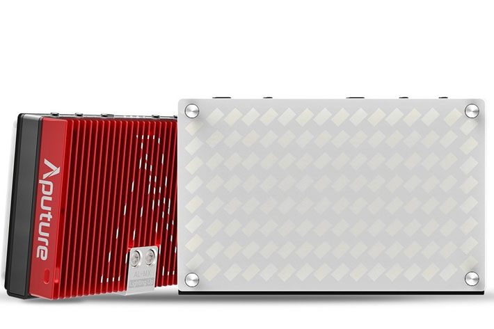 Aputure MX and F7 LEDs: smaller panels, more brightness