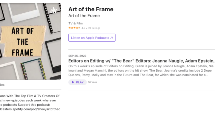 Editors on Editing w/ “The Bear” Editors: Joanna Naugle, Adam Epstein, Nia Imani and Megan Mancini 1