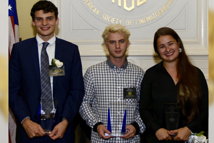 ASC honors student filmmakers