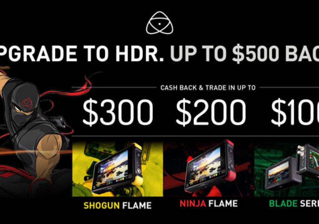 Atomos Cash-Back on Videoguys
