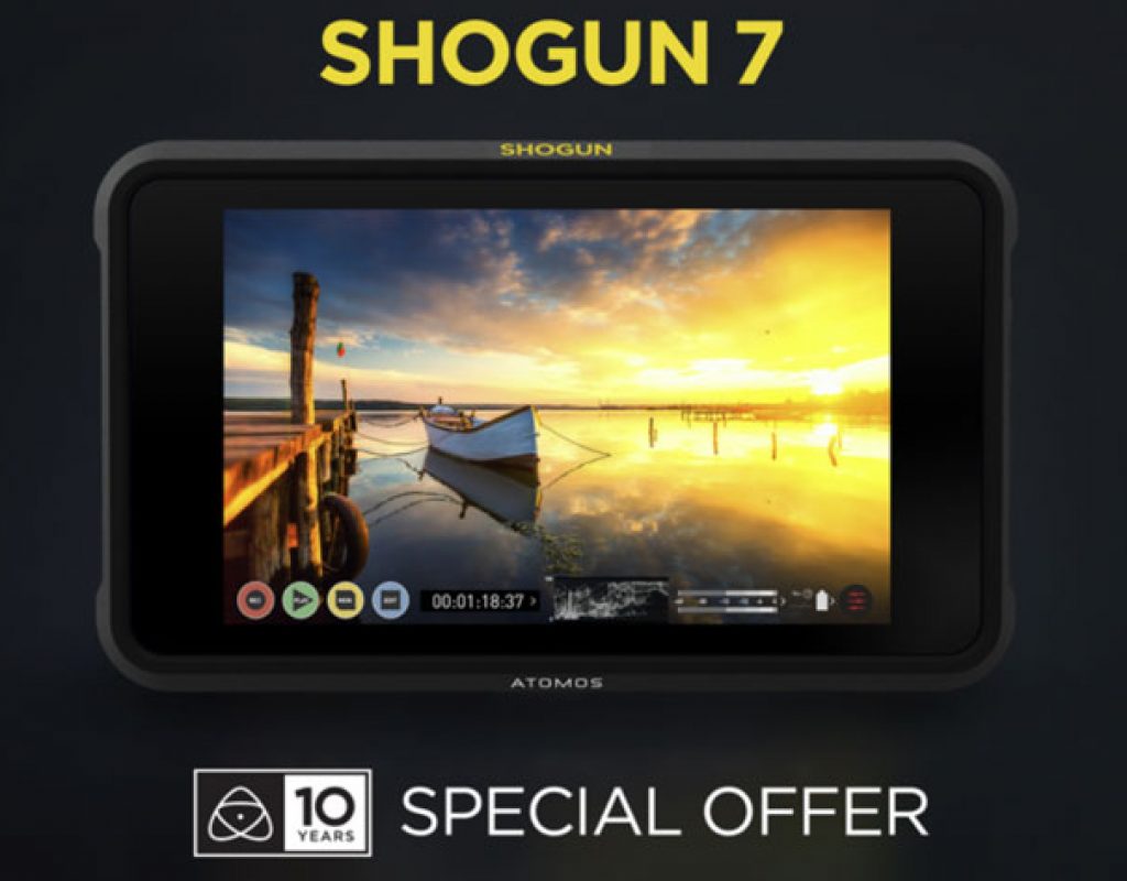 Atomos marks 10-year anniversary with Shogun 7 promotion