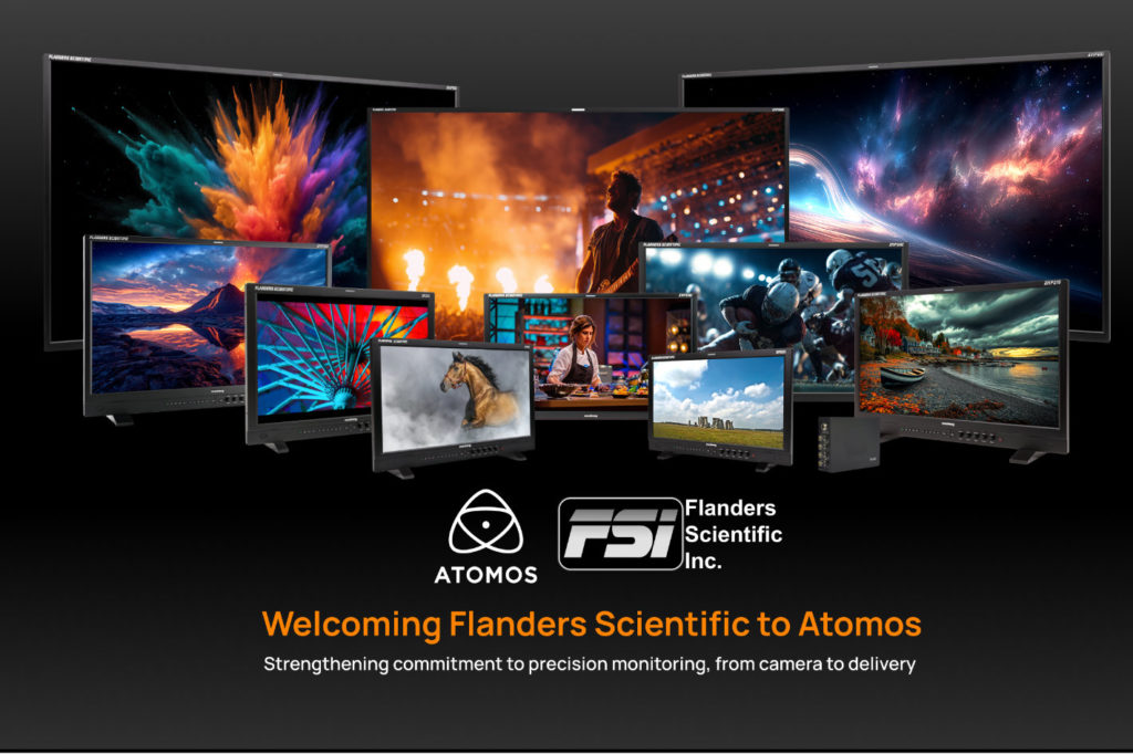 Atomos acquires Flanders Scientific, both will be at NAB 2026