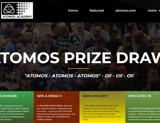 ATOMOS NAB 2020 prize draw is now online