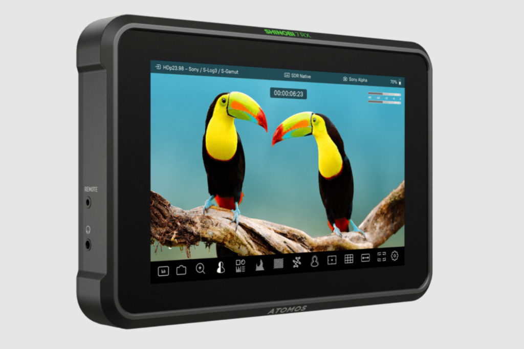 Atomos announced at IBC2025 the Shinobi 7 RX, a rugged, super-bright, 7-inch 2200nit HDR monitor that’s ideal as a director’s monitor, focus puller’s monitor and program or preview display for video switchers.