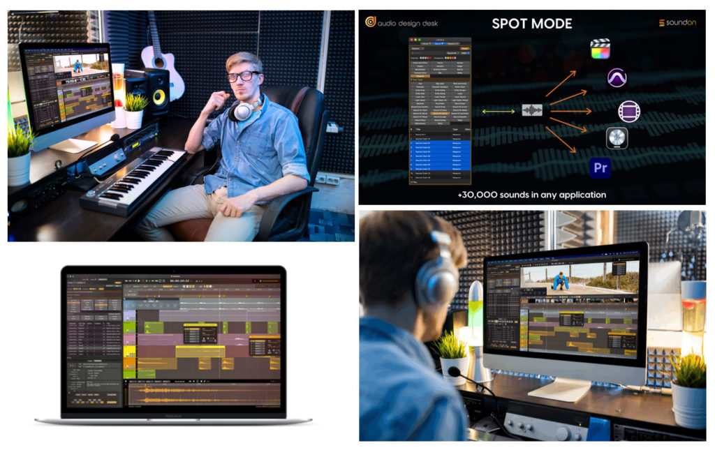 New Audio Design Desk 1.7: seamless workflows with NLEs