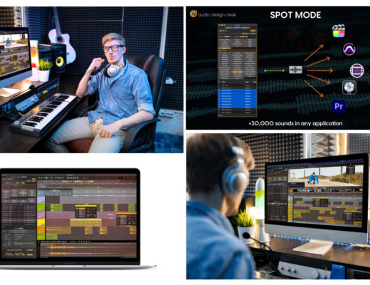 New Audio Design Desk 1.7: seamless workflows with NLEs