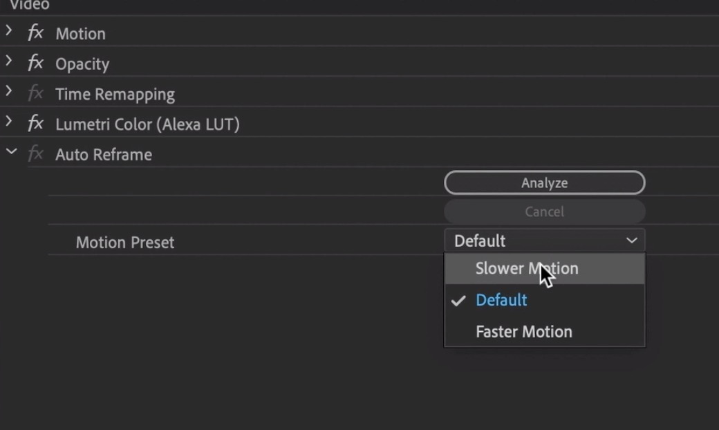 Auto Reframe for Adobe Premiere Pro will make Social Media reformats easier 1