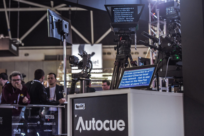 Autocue and NewTek: teleprompting over IP at IBC 2016 10