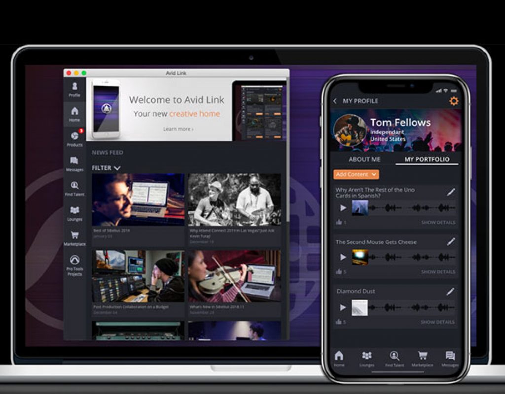 Avid at NAMM 2019: events will be streamed using Avid Link