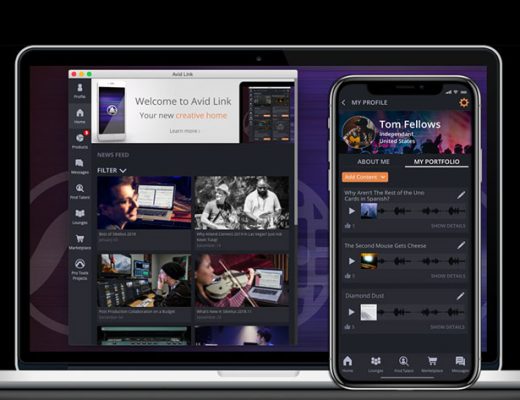 Avid at NAMM 2019: events will be streamed using Avid Link