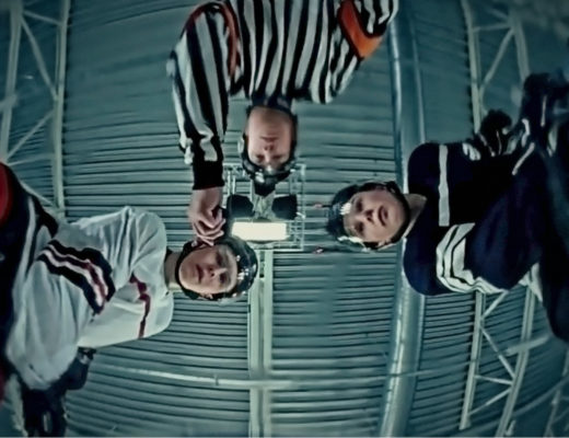 Axis frozen camera captures ice hockey rink from a new angle