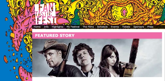 I'm here covering FantasticFest 2009! 3