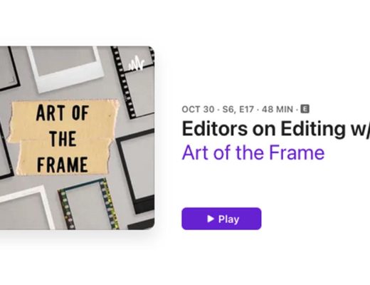 Art of the Frame Podcast: Editors on Editing with Kirk Baxter 10