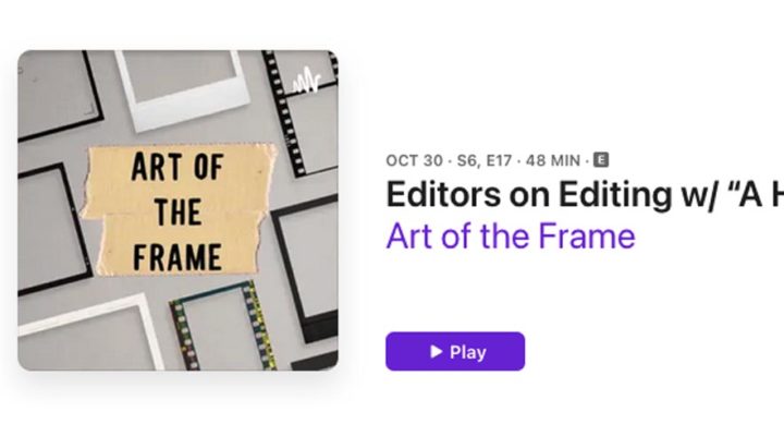 Art of the Frame Podcast: Editors on Editing with Kirk Baxter 1