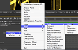 After Effects CS6 Tutorial: Targeting Properties in the new Ray-Traced 3D Engine 3