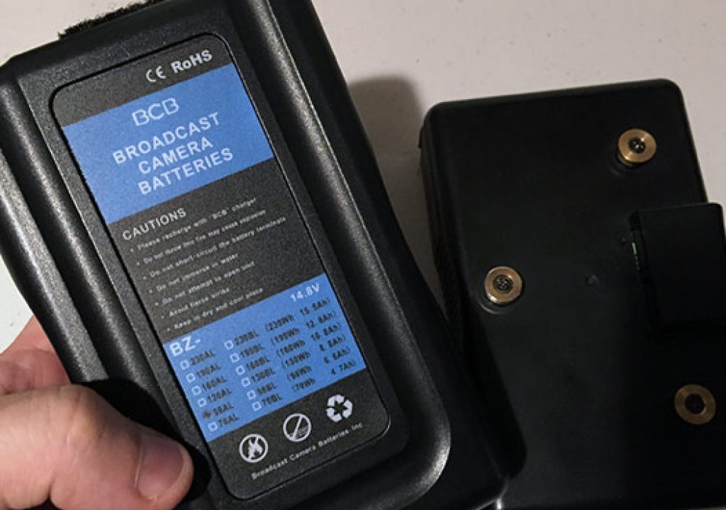 REVIEW: Broadcast Camera Batteries in Gold and V-Mounts 1