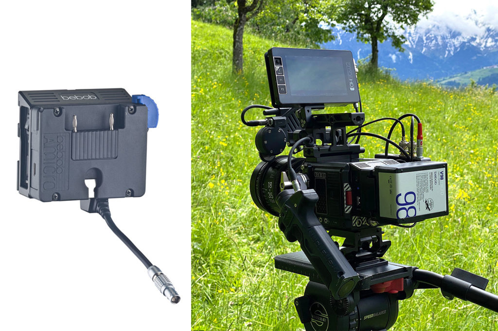 COCO-MODO: new Bebob battery adapters for RED Komodo