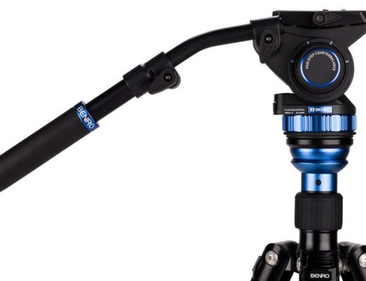 Benro Aero 7: video tripod is a monopod too