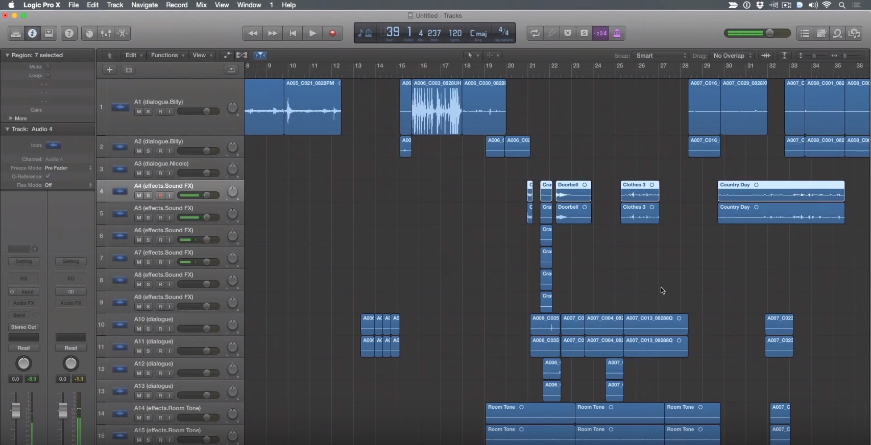 Final Cut Pro X to Logic Pro X 2