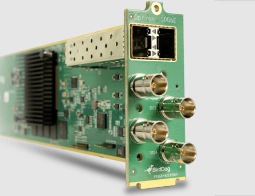 BirdDog announces scalable, rack-mountable NDI card
