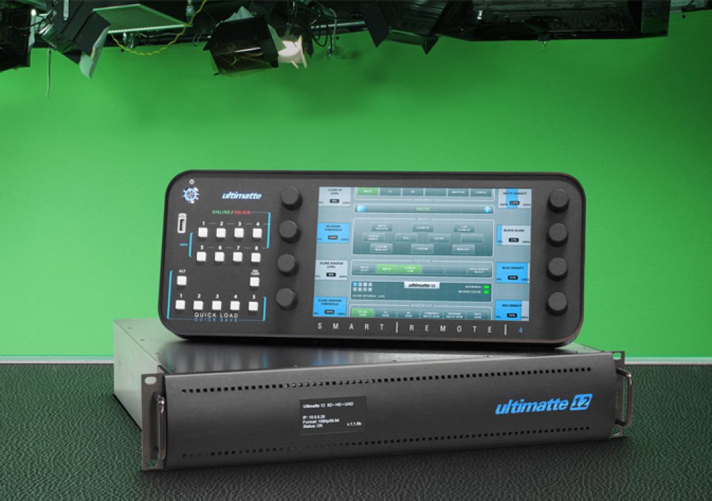 Blue and green screen go... Blackmagic
