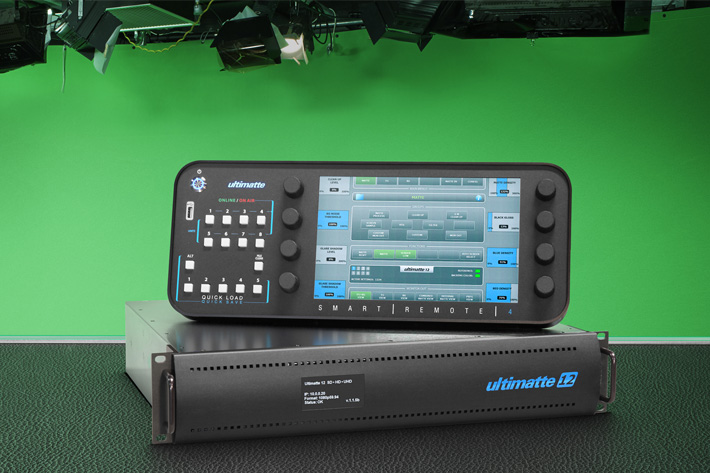 Blue and green screen go... Blackmagic